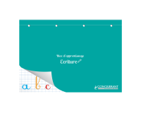Bloc Ecriture Conquerant Classique Endosse 4 Trous 210X297 Paysage 160P 90G Dl3/10 Aqua