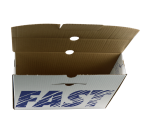 Boites D'Archivage Fast D8 Manuel Blanc/Bleu Cerclees Par 25 Sur Palette