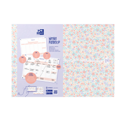 Bloc Oxford Floral Endosse 210X297-60P Optik P. Recto Print Wpl
