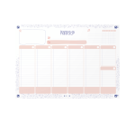Bloc Oxford Floral Endosse 210X297-60P Optik P. Recto Print Wpl
