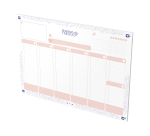 Bloc Oxford Floral Endosse 210X297-60P Optik P. Recto Print Wpl