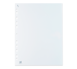 50 Pochette Perforee Oxford Quickin Sach A4 PP50 Lisse Incolore Pav