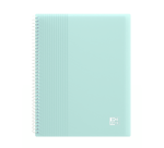 Protege-Docs Spiral Oxford School Life A5 40 Poch PP Opaque Assorti Pastel Pav