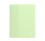 Protege-Docs Spiral Oxford School Life A5 40 Poch PP Opaque Assorti Pastel Pav