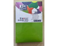Paquet D'EnveloPPes Oxford 90X140 X20 Vert Anis