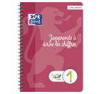 Cahier APPrentissage Chiffres Oxford Serpodile Integrale 148X210 44P + Stylo Effacable Jaune