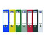 Classeur a levier Oxford smarta4 dos 80mm 2 anneaux pp/pap assorti