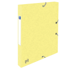 Boite Oxford top file + 24x32 dos de 25mm assorti pastel