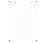 Bloc Bristol Oxford 148X210 30 Fiches Perforees Q5/5 Dot Blanc