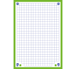 Bloc bristol Oxford 105x148 30 fiches non perforees q5/5 vert