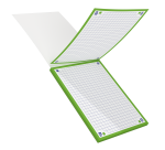 Bloc bristol Oxford 105x148 30 fiches non perforees q5/5 vert