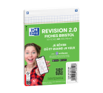 Fiches Bristol Oxford Revision 2.0 105X148 Np 32 Fiches S/Film Q5/5 Blanc