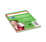 Fiches bristol Oxford revision 2.0 105x148 np 32 fiches s/film q5/5 assorti