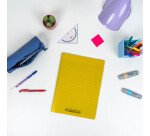 Cahier Conquerant Recycle Agrafe 170X220 96P Seyes Polypro