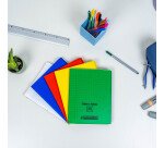 Cahier A Rabat Conquerant Classique Agrafe 170X220 48P 90G Seyes Polypro