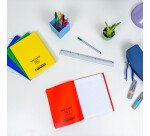 Cahier A Rabat Conquerant Classique Agrafe 170X220 48P 90G Seyes Polypro