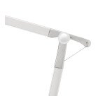 Lampe de bureau Led Unilux senza2 gris métal/chrome prise Europe