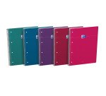 Cahier Oxford Smart Spirale 4 Trous 230X297 160P Optik P. Ligne 7 assorti classique