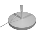 Lampadaire spoty Unilux prise europe blanc