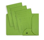 Lot de 25 sous dossier Oxford ultimate 2rabats a4 kraft vert