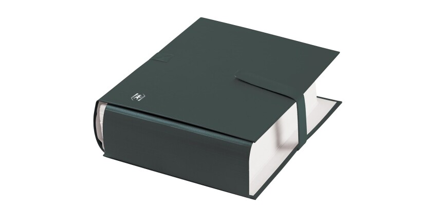 Chemise a sangle 1 rabat extérieur balacron vert foncé