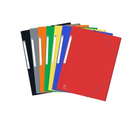 Chemise Oxford eurofolio+ prestige a4 avec élastique couverture carte coloris assortis
