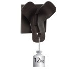 Patère trio magnétique Unilux noir