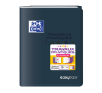 Cahier de travaux pratiques easybook Oxford agrafe 170x220 80pages seyes/uni assorti