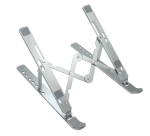 Support pc portable pliable ergo travel Unilux  gris métal