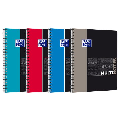 Multinotes Oxford etudiant integrale 4 trous 245x310 160p optik p. q5/5+tag polypro assorti