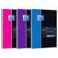 Cahier spirale Oxford Etudiants Notebook 19 x 25 cm grands carreaux 160 pages