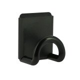 Patère de porte fil magnétique noir