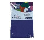Lot de 20 enveloppes Oxford 90x140   gommee patte pointue de visite violet