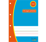 Etui de feulles simples Oxford serpodile perforees 210x297 100p ligne 3mm