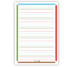 Etui de feulles simples Oxford serpodile perforees 210x297 100p ligne 2mm