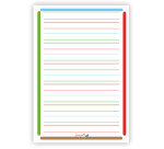 Etui de feulles simples Oxford serpodile perforees 210x297 100p ligne 5mm