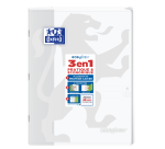 Cahier Easybook agrafe 240x320 48pages quadrillé 5/5 +marge assorti