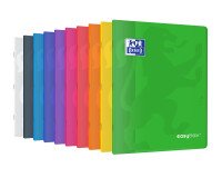 Cahier easybook agrafe 240x320 48pages quadrillé 5/5 +marge assorti