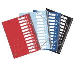 Trieur standard Oxford a4 12 positions couverture carte assortis