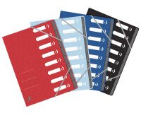 Trieur standard Oxford a4 8 positions couverture carte assortis