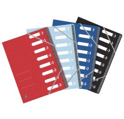 Trieur standard Oxford a4 8 positions couverture carte assortis