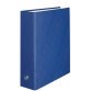 Classeur Oxford balacron a4xl dos 80mm 4 anneaux en d couverture carte rembordée en pvc bleu marine