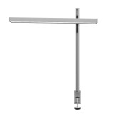 Lampe zenith à led gris métal