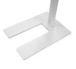 Lampadaire versus à led sur socle blanc