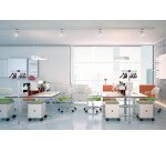 Portemanteau Unilux spirit gris métal + 6 cintres