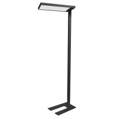Lampadaire versus à led sur socle noir