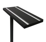 Lampadaire versus à led sur socle noir