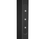 Lampadaire versus à led sur socle noir