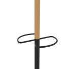 Porte-manteaux california noir / bois