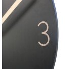 Pendule savana recylcé noir